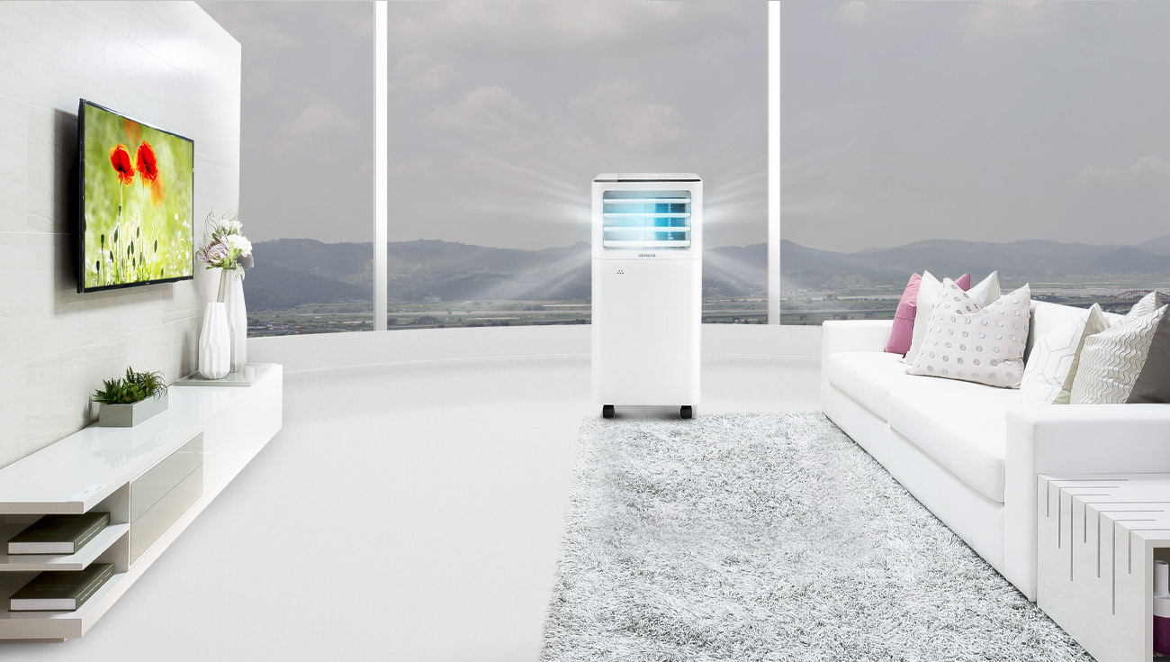 Portable wall mounted air conditioner